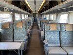  Interior view looking along the aisle of the RDC Car